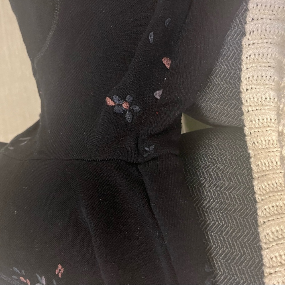 Splendid Navy Embroidered Love Me Jogger - Picture 7 of 7